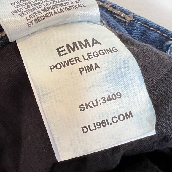 DL1961 Jeans Emma Power Legging in Pima SKU 3409 Size 27 - Picture 5 of 7